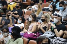 Estudantes de volta à Ufal - foto Renner Boldrino