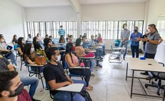 Retorno presencial com aulas na Faculdade de Direito - foto Renner Boldrino