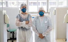 Lorena de Menezes, coordenadora do curso, e Jorge Gonçalves, diretor da Foufal