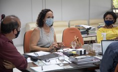 Professora Elaine Pimentel se colocou à disposição para contribuir também com a Comissão de Segurança