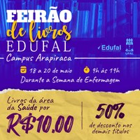 Edufal promove feirão em Arapiraca durante a Semana de Enfermagem