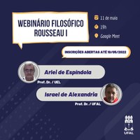 Grupo de pesquisa de Arapiraca realiza webinário sobre filosofia Rousseauniana