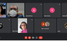 Reunião realizada no final da manhã de hoje