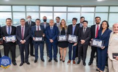 Homenageados pelo TRE/AL