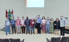 Aula inaugural no auditório da Reitoria, Campus A.C. Simões