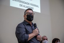 Professor da Feac, Fábio Guedes, e diretor-presidente da Fapeal