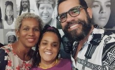 Regla Toujaguez, Rosa Correia e Paulo Simões