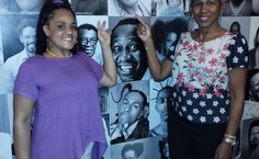 Rosa Correia e Regla Toujaguez