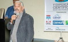 Jackson Borges, ambientalista e integrante do CBHSF, agradeceu à Ufal e aos pesquisadores por darem voz ao Rio São Francisco