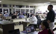 Emerson Soares a presenta vídeo sobre a Expedição Científica na Região do Baixo São Francisco, que tem  parceria do MCTI