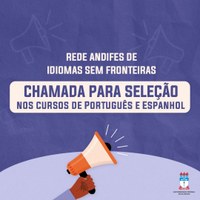 Rede Andifes abre seleção para cursos de idiomas para a comunidade acadêmica