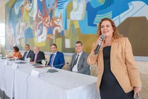 Sandra Goulart podemos contribuir para o governo alcançar suas metas (Foto Ricardo Stuckert / Presidência da República)