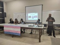 Mesa-redonda para falar sobre o Dia Nacional da Visibilidade Trans