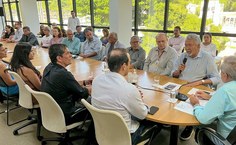 Reunião com o vice-governador Ronaldo Lessa
