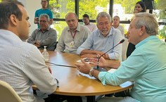 Reunião com o vice-governador Ronaldo Lessa