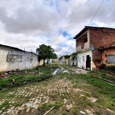 Bebedouro é um dos bairros de Maceió afetados pela extração irregular do sal-gema (Foto: Deriky Pereira)