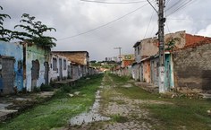 Bebedouro é um dos bairros de Maceió afetados pela extração irregular do sal-gema (Foto: Deriky Pereira)