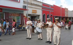 Banda de pífano faz a festa no Femupe