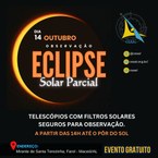 Ceaal e Ufal oferecem observação telescópica de eclipse solar anular