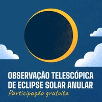 Ceaal e Ufal oferecem observação telescópica de eclipse solar anular