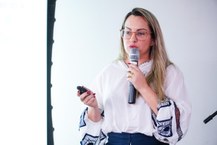 A coordenadora de projetos especiais e de inovação da Fapeal, Juliana Khalili