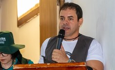 Professor Emerson Soares representou a coordenação das Expedições e enfatizou a importância dos resultados das pesquisas realizadas serem transformadas em políticas públicas