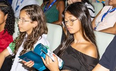 Cartilhas educativas da Expedição também foram distribuídas à população presente