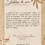 Cerimônia celebra os 50 anos do curso de Enfermagem da Ufal