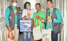 Escolas recebem doações de projetores multimídia, materiais didáticos e outros equipamentos para potencializar o ensino e a aprendizagem