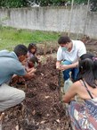 Crianças atendidas no projeto