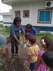 Crianças atendidas no projeto