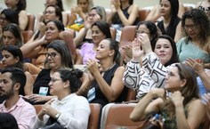 Evento realizado no auditório da Reitoria