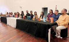 Os autores presentes