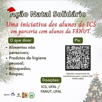 Nutrição, Psicologia e Ciências Sociais promovem campanha solidária de Natal