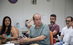 Pró-reitor Estudantil, Alexandre Lima, falou sobre assistência aos estudantes residentes dos bairros afetados