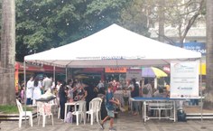 Ação realizada no Centro de Arapiraca durante Encontro Científico do agreste Alagoano dos Distúrbios do Sono