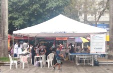 Ação realizada no Centro de Arapiraca durante Encontro Científico do agreste Alagoano dos Distúrbios do Sono