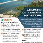 Projeto promove oficinas de cartografia com comunidade da APA Santa Rita