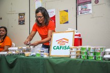 Cooperativa Cafisa levou queijo e doces à base de leite de cabra