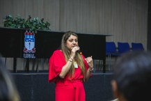 Professora Bruna Merten, coordenadora do Cecane Ufal