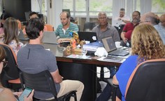 Gestores conhecem o projeto da Bienal do Livro