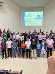 Primeira turma do mestrado com professores