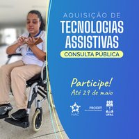 Núcleo de Acessibilidade quer ouvir comunidade sobre tecnologias assistivas