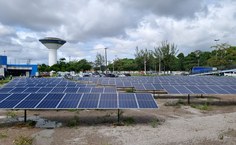 Miniusina solar da Ufal no Campus A. C. Simões