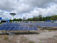 Miniusina solar da Ufal no Campus A. C. Simões