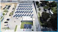 Miniusina solar da Ufal no Campus A. C. Simões