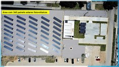 Miniusina solar da Ufal no Campus A. C. Simões