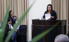 Deputada Fátima Canuto, autora da proposta da outorga do título de Cidadão Honorário de Alagoas para o reitor