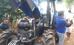 Trator vai proporcionar parcerias com produtores da agricultura familiar