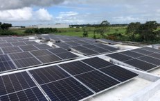 Três sistemas solares fotovoltaicos foram instalados na obra do Centro de Engenharia de Energias Renováveis
